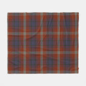 Ainslie Oude Plaid Fleece Deken (Voorkant (Horizontaal))