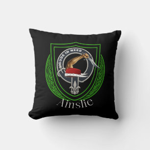 Ainslie Schotse Clan Crest Kussen