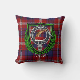 Ainslie Scottish Clan Tartan Crest Kussen