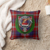 Ainslie Scottish Clan Tartan & Crest Kussen (Deken)
