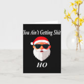 Ain't Christmas Funny Naughty Dirty Raunchy Gift A Kaart (Gele Bloem)