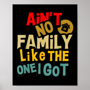 Aint Familie Als De Ene Die Grappige Familiereünie Poster