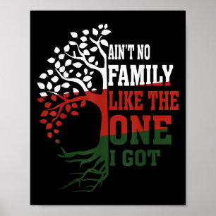 Aint geen familie zoals die van mijn familie poster