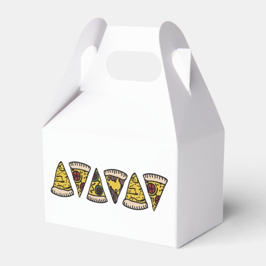 Aint-geen partij als Pizza-partij Bedankdoosjes (Achterkant)