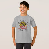 Aint-geen partij als Pizza-partij T-shirt (Voorkant volledig)
