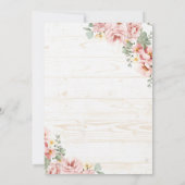 Aint Her First Rodeo Baby Sprinkle Invitation Kaart (Achterkant)