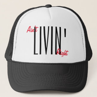 Ain't livin' right snapback by WeedGang Trucker Pet