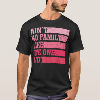 Ain'T No Family Like The One I Got Funny Saying Re T-shirt