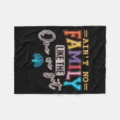 Ain't No Family Like The One I Got Matching Family Fleece Deken (Voorkant (Horizontaal))