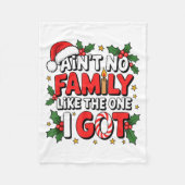 Ain't No Family Like The One I Got Matching Family Fleece Deken (Voorkant)