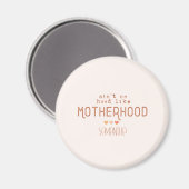 Aint No Hood als Moederschap Magneet (Voorkant / Achterkant)