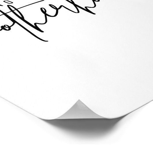 Aint No Hood als Moederschap Poster (Hoek)