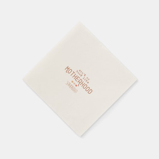 Aint No Hood als Moederschap Servet (Hoek)