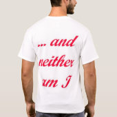 Aint No Saint T-shirt (Achterkant)