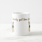 Ain't Nobody Got Time for That Llama Face Koffiemok (Center)