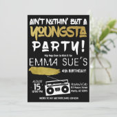 Aint Nothin, maar een jongere partij die de hippe  Kaart (Staand voorkant)