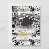 Aint Nuthin maar een Tiener Thang Hip Hop Verjaard Kaart (Achterkant)