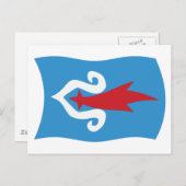 Ainu People Flag Briefkaart (Voorkant / Achterkant)