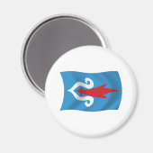 Ainu People Flag Magnet (Voorkant / Achterkant)