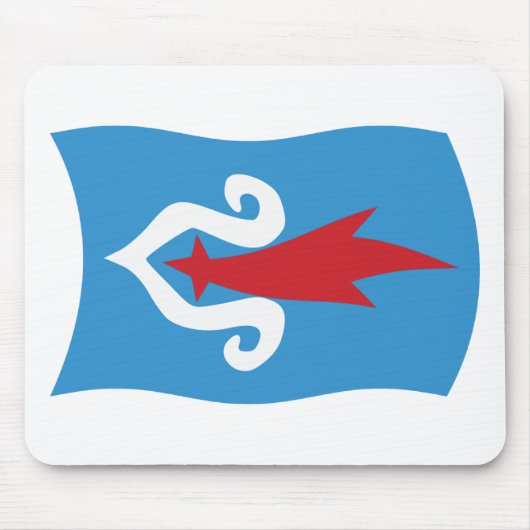 Ainu Volk Vlag Muismat (Voorkant)