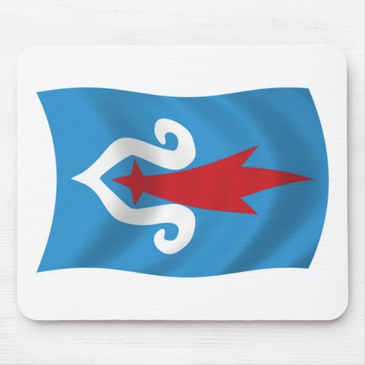 Ainu Volk Vlag Muismat (Voorkant)