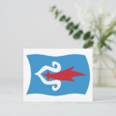 Ainu Volk Vlag Postkaart (Staand voorkant)