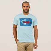 Ainu Volk Vlag T-shirt (Voorkant volledig)