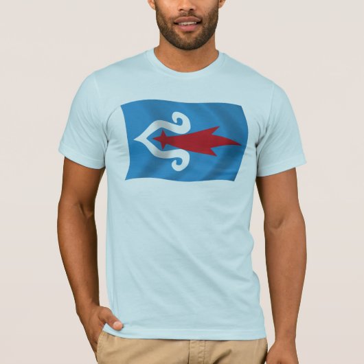 Ainu Volk Vlag T-shirt (Voorkant)