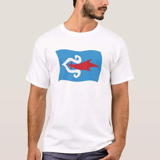 Ainu Volk Vlag T-shirt (Voorkant)
