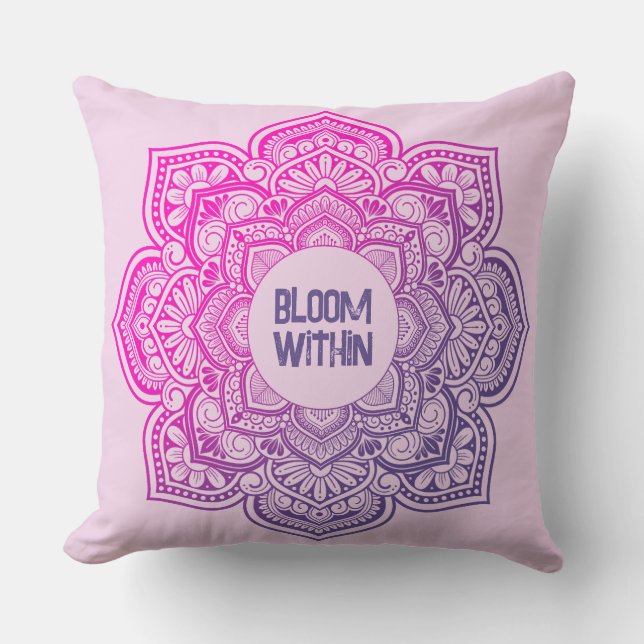 Aion Mandala Personalized Throw Pillow Kussen (Voorkant)