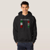 Air Accordion Music Novelty Hoodie (Voorkant volledig)