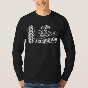 Air Accordion T-shirt Musical