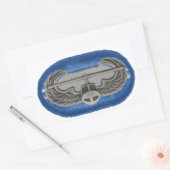 AIR ASSAULT BADGE OP 2/502E OVALE STICKERS (Envelop)