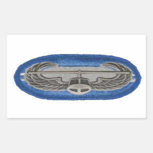 AIR ASSAULT BADGE OP 2/502E OVALE STICKERS