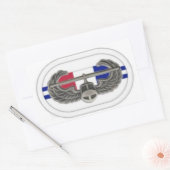 AIR ASSAULT BADGE OP 2D BN 506TH INF OVALE STICKER (Envelop)