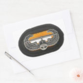 Air Assault Badge op HQ 101st ABN Oval Stickers (Envelop)