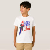 AIR ATTACK AMERIKAANSE VLAG KINDER T-SHIRT (Voorkant volledig)