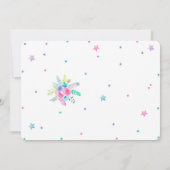 Air Ballon Verjaardag Foto uitnodigingen (Achterkant)