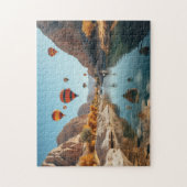 Air ballonnen spel puzzel legpuzzel (Verticaal)