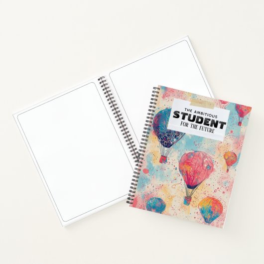 air balloons Notebook Notitieboek (Binnen)