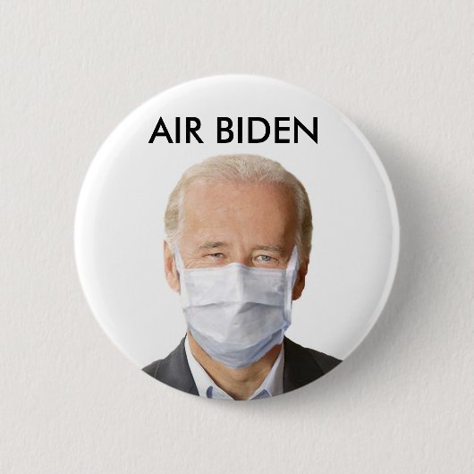 AIR BIDEN RONDE BUTTON 5,7 CM (Voorkant)