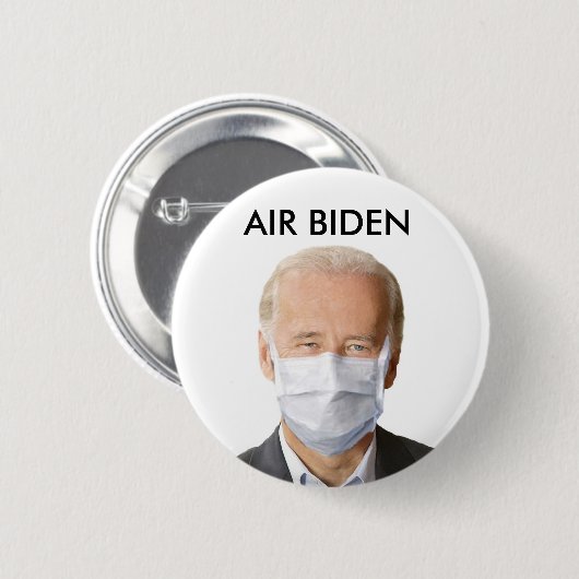 AIR BIDEN RONDE BUTTON 5,7 CM (Voorkant /achterkant)
