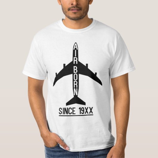 AIR BORN - ORIGINEEL T-SHIRT (Voorkant)