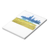 Air Brushed Chicago Notitieblok (Linkerzijde)