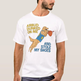 Air Bud Dunked over mij - Funny Basketball T-shirt