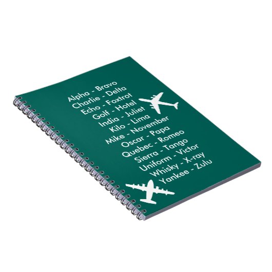 Air Cadet vliegles leren vliegen vliegtuigen Notitieboek (Rechterzijde)