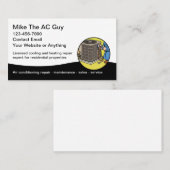 Air Conditioning And Heating Services Visitekaartje (Voorkant / Achterkant)