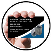 Air Conditioning And Heating Services Visitekaartje
