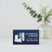 Air Conditioning – Repair • Service • Installation Visitekaartje (Staand voorkant)