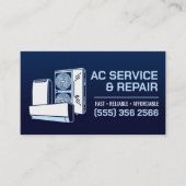 Air Conditioning – Repair • Service • Installation Visitekaartje (Voorkant)